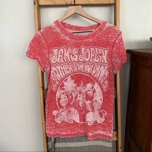 Recycled Karma Janis Joplin Burnout Tee